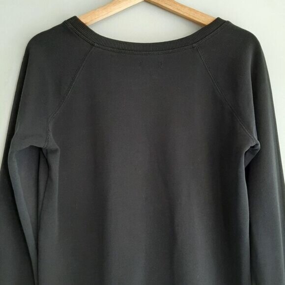 OLD NAVY | Heart Graphic Crewneck Sweatshirt B&W Sz S Flawed - Picture 6 of 9